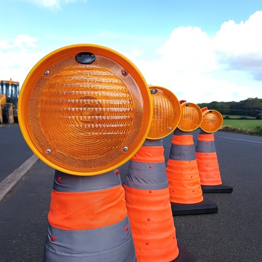 Yellow Synchro Taper Lamp