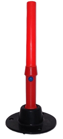 Red/Orange Aviation Wand 37cm Long - Image 3