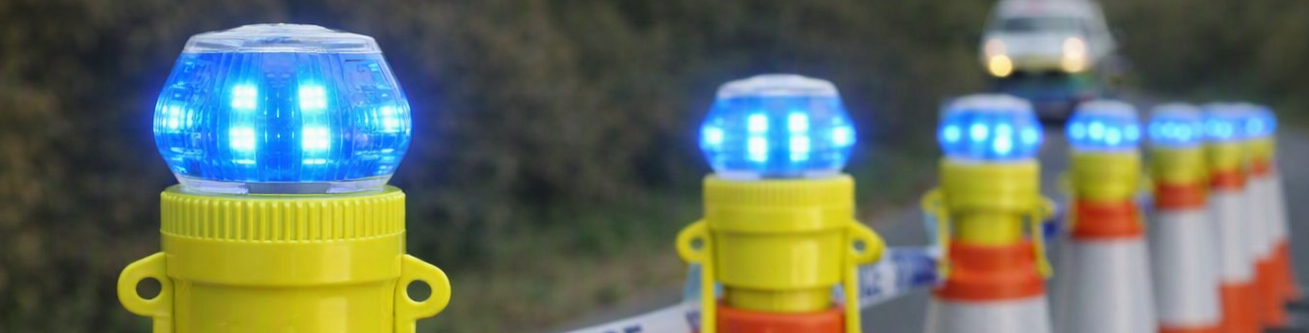 Cone Warning Light Blue - Image 4
